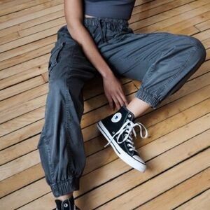 Garage Charcoal Cargo Joggers